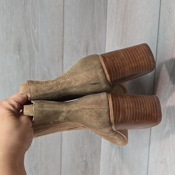 Marc Fisher LTD Women Loshay Leather Ankle The Pointed toe Heels shoes sz 9.5M - Picture 7 of 13